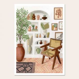 Affiche méditerranéenne