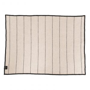 Set et serviette de table Cassis